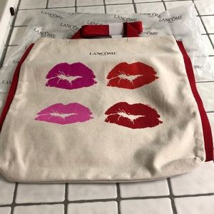 Lancôme Bag with beautiful color lips